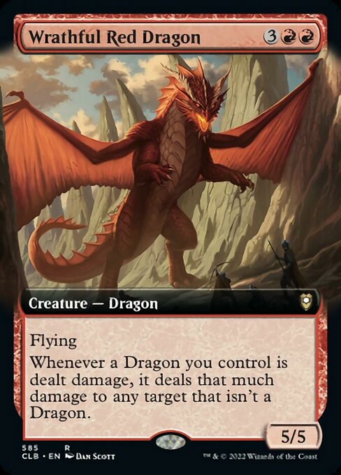 Wrathful Red Dragon – Extended Art