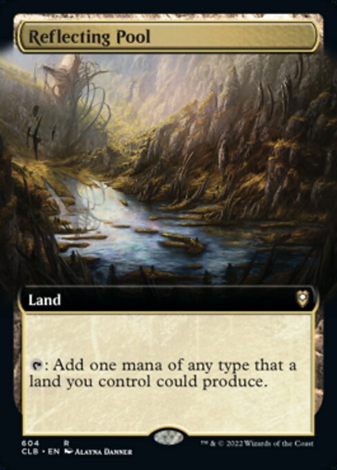 Reflecting Pool – Extended Art – Foil