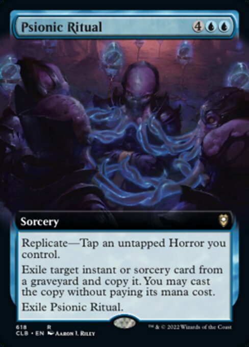 Psionic Ritual – Extended Art
