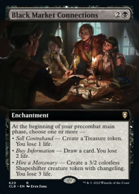 Black Market Connections – Extended Art