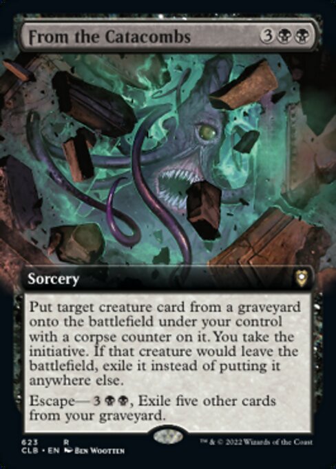 From the Catacombs – Extended Art – Foil