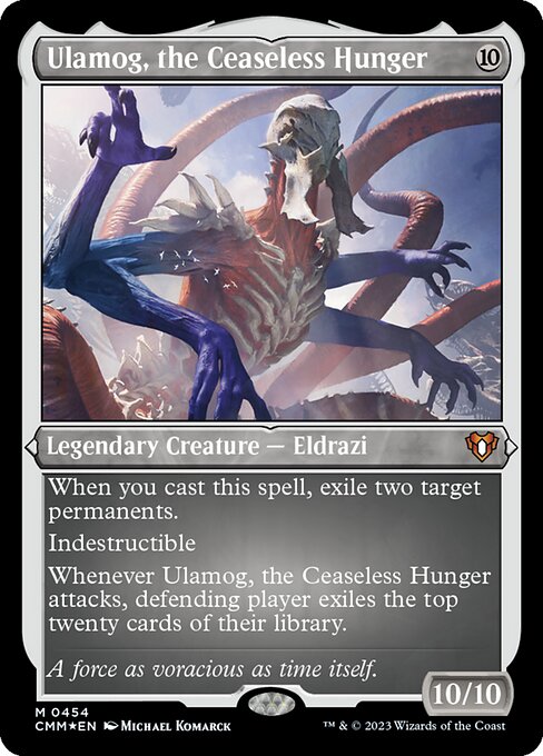 Ulamog, the Ceaseless Hunger – Etched Foils