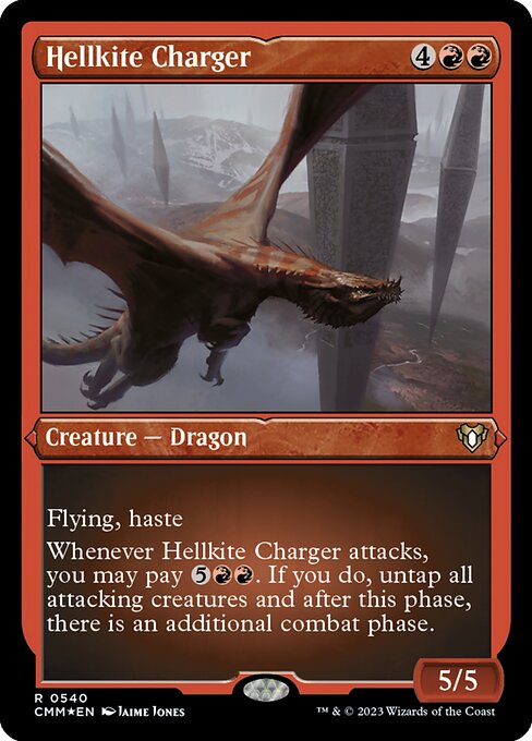 Hellkite Charger – Etched Foils