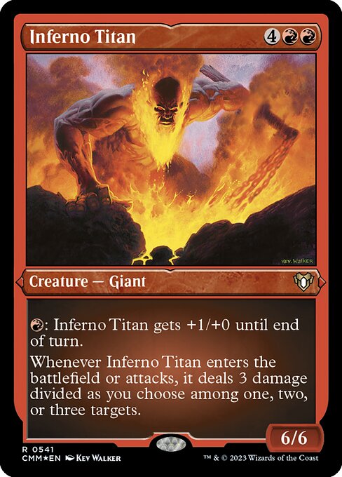 Inferno Titan – Etched Foils