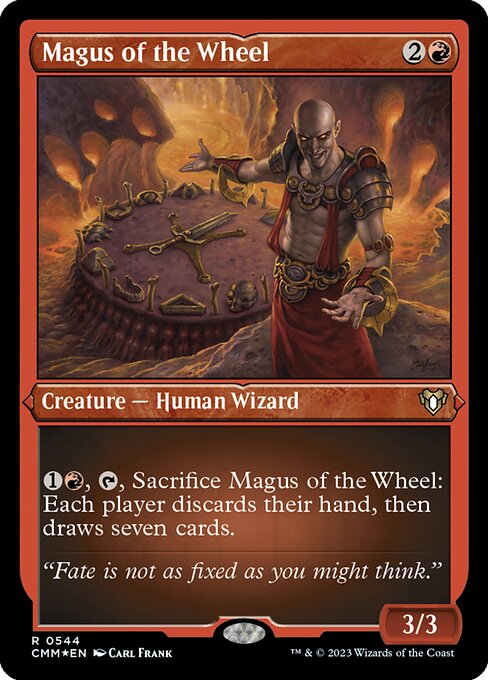 Magus of the Wheel – Etched Foils