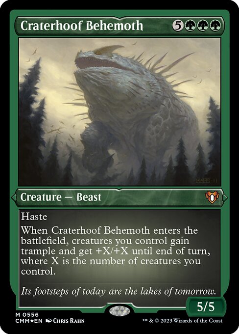 Craterhoof Behemoth – Etched Foils
