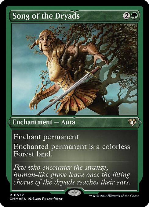 Song of the Dryads – Etched Foils