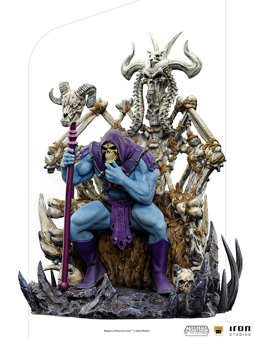 [PREORDER] Skeletor on Throne Deluxe Art Scale 1/10