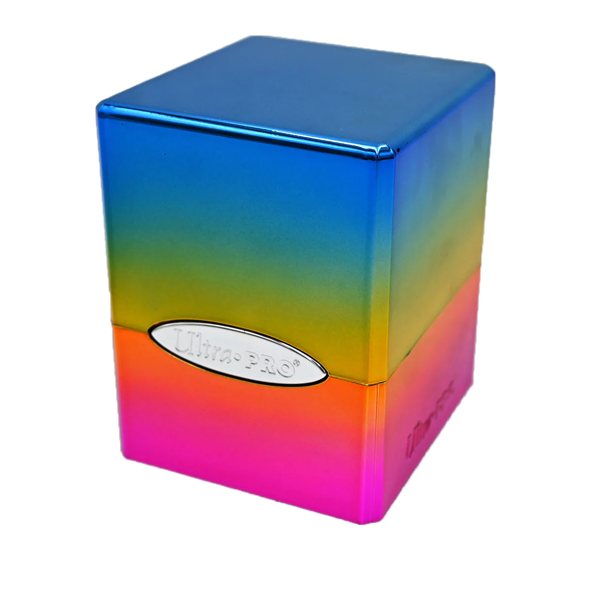 Satin Cube Deck Box 100+ – Rainbow