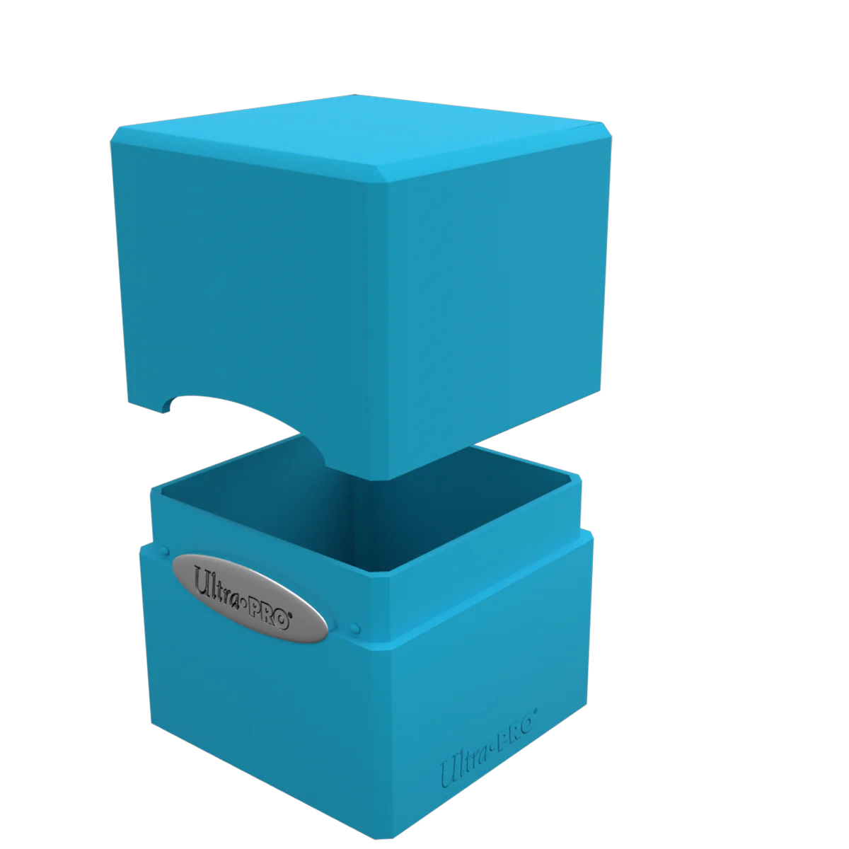 Satin Cube Deck Box 100+ – Sky Blue