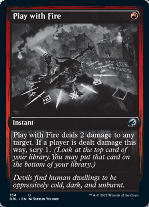 Play with Fire – Foil