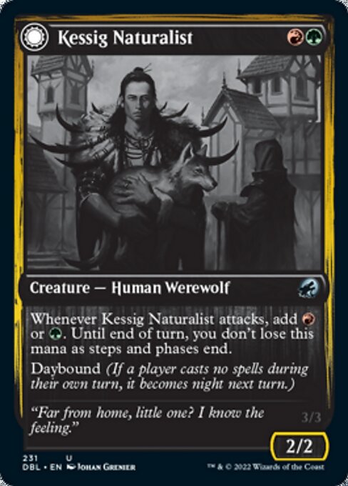 Kessig Naturalist // Lord of the Ulvenwald – Foil