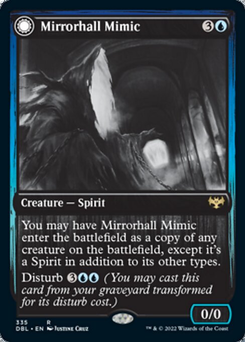 Mirrorhall Mimic // Ghastly Mimicry – Foil