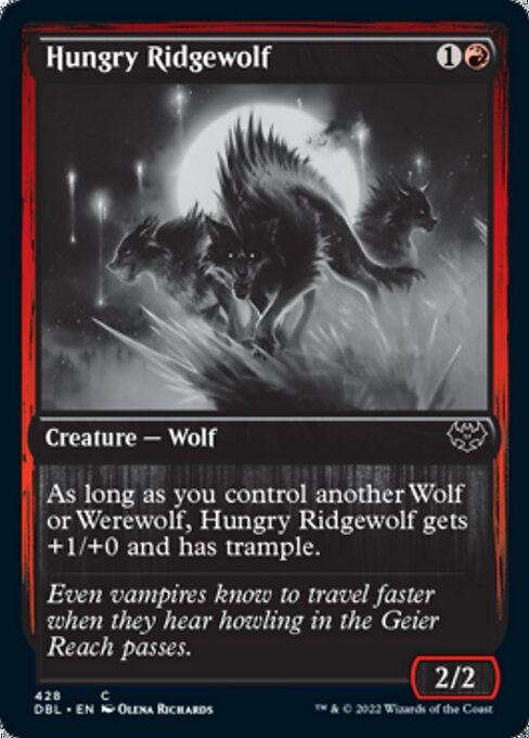 Hungry Ridgewolf – Foil
