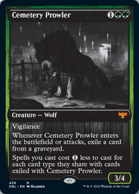 Cemetery Prowler – Foil