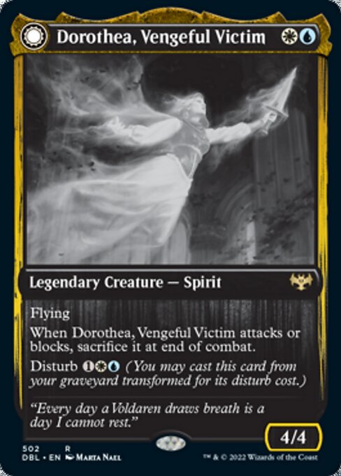 Dorothea, Vengeful Victim // Dorothea’s Retribution