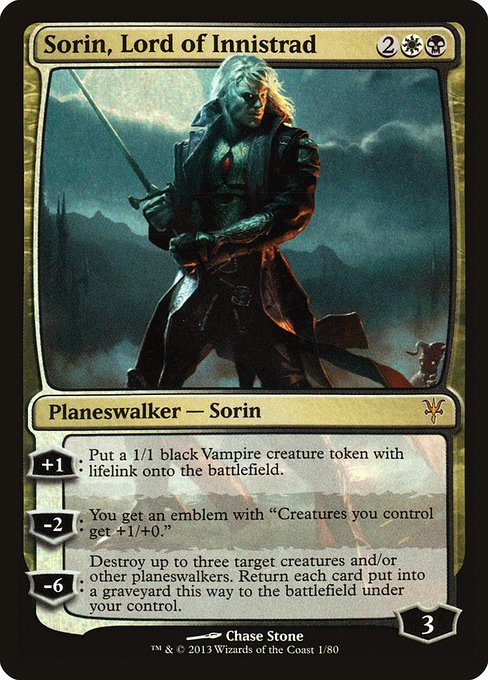 Sorin, Lord of Innistrad – Japanese – Foil