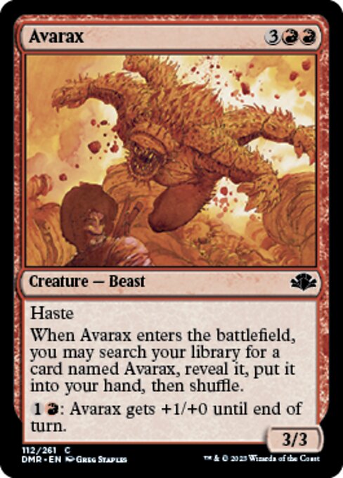 Avarax – Foil