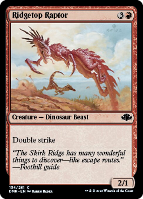 Ridgetop Raptor – Foil
