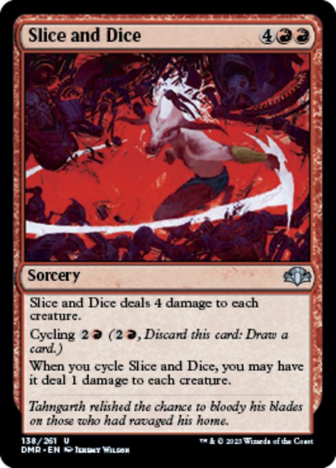 Slice and Dice – Foil