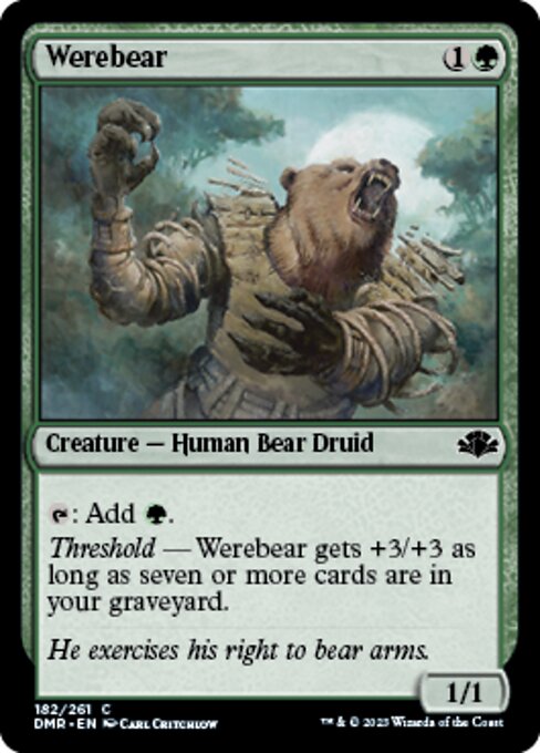 Werebear – Foil