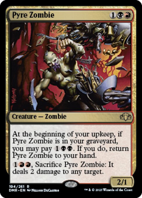 Pyre Zombie – Foil
