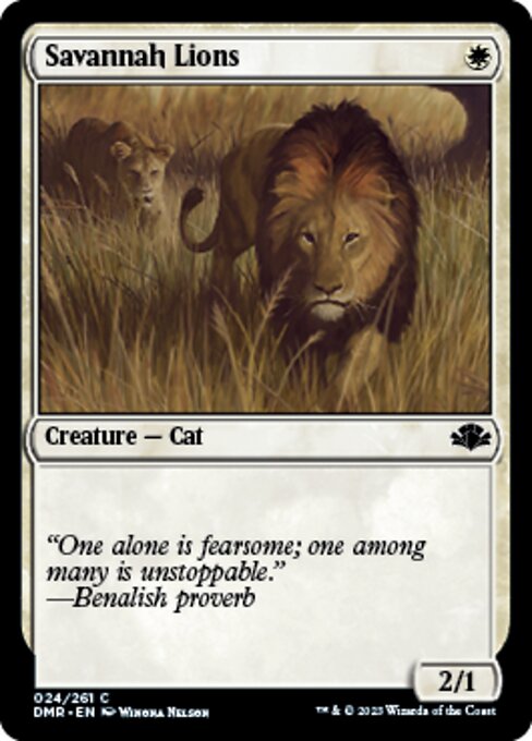 Savannah Lions – Foil