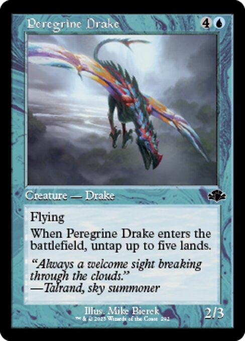 Peregrine Drake – Old-Frame