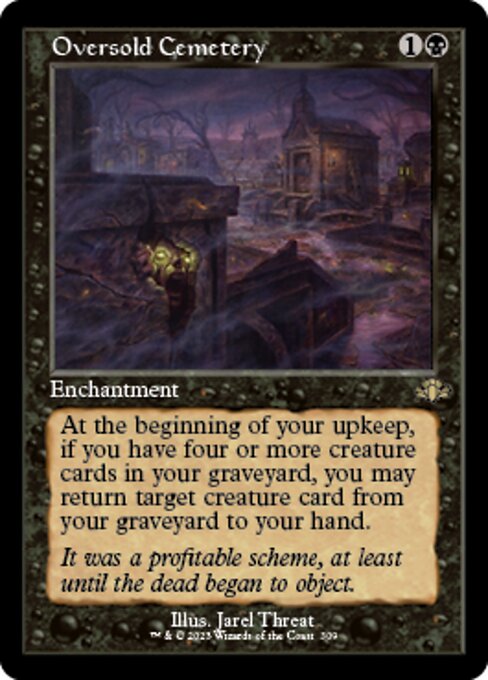 Oversold Cemetery – Old-Frame – Foil