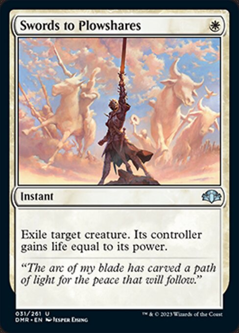 Swords to Plowshares – Foil