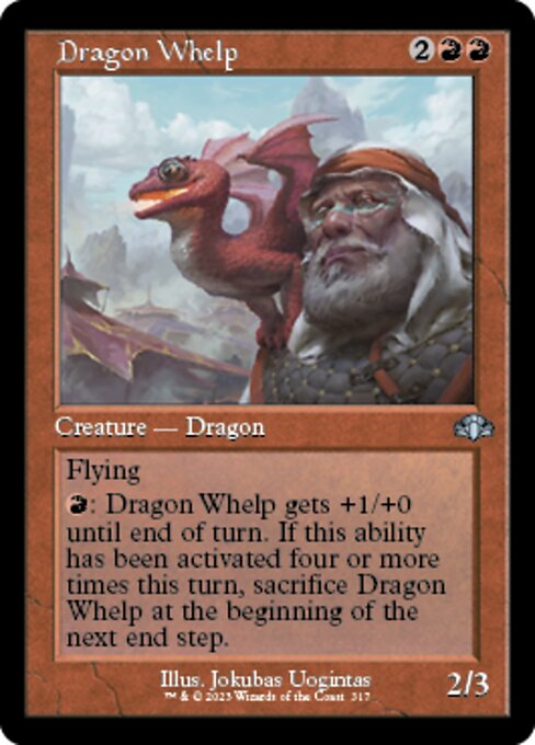 Dragon Whelp – Old-Frame