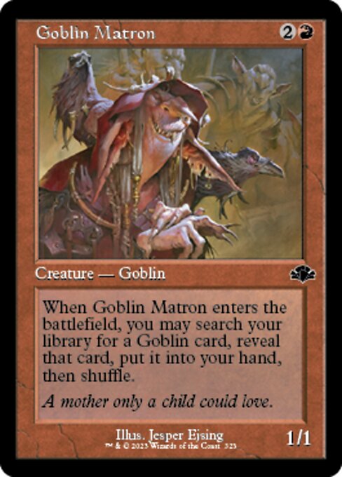 Goblin Matron – Old-Frame – Foil
