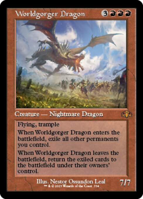 Worldgorger Dragon – Old-Frame
