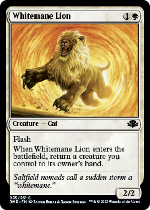 Whitemane Lion – Foil