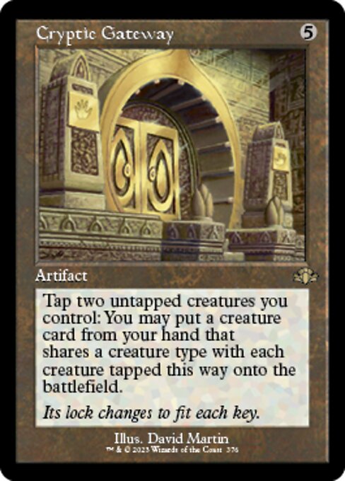 Cryptic Gateway – Old-Frame