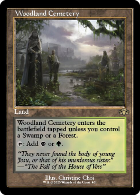 Woodland Cemetery – Old-Frame – Foil