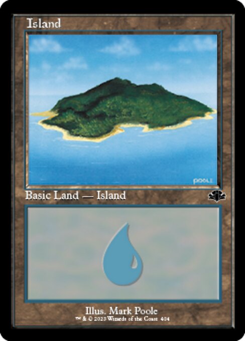 Island – Old-Frame – Foil