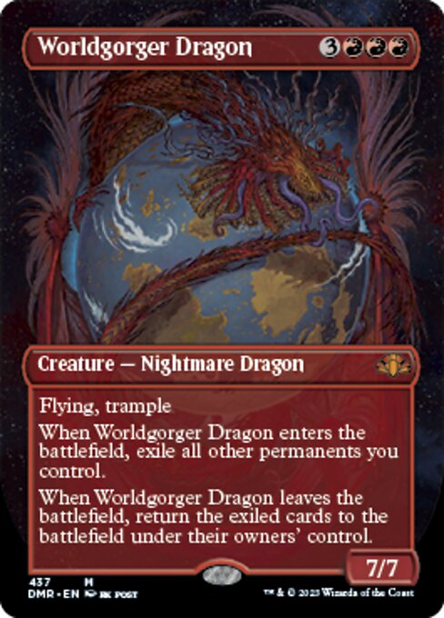 Worldgorger Dragon – Alternate-Art Borderless – Foil