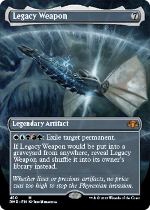 Legacy Weapon – Alternate-Art Borderless