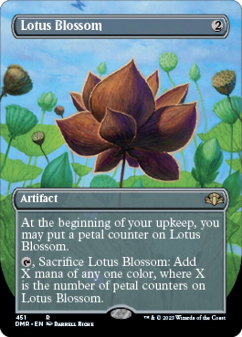 Lotus Blossom – Alternate-Art Borderless – Foil