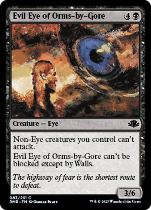 Evil Eye of Orms-by-Gore – Foil