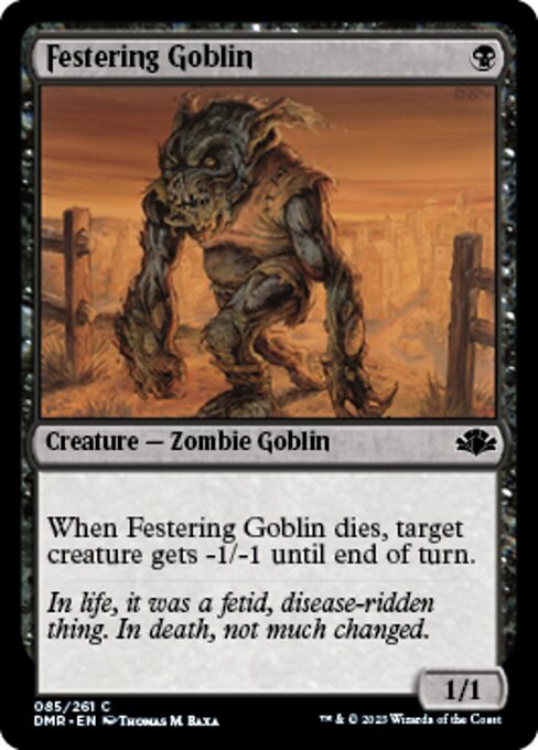 Festering Goblin – Foil