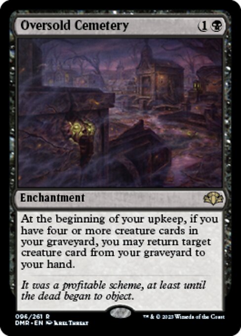 Oversold Cemetery – Foil