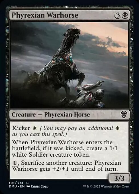 Phyrexian Warhorse – Foil