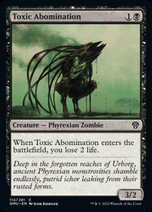 Toxic Abomination – Foil