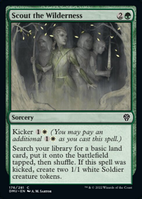 Scout the Wilderness – Foil