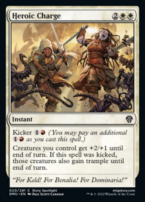 Heroic Charge – Foil