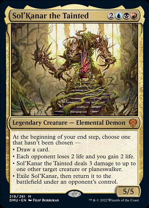 Sol’Kanar the Tainted – Foil
