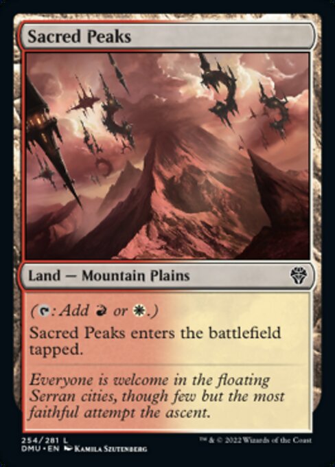 Sacred Peaks – Foil