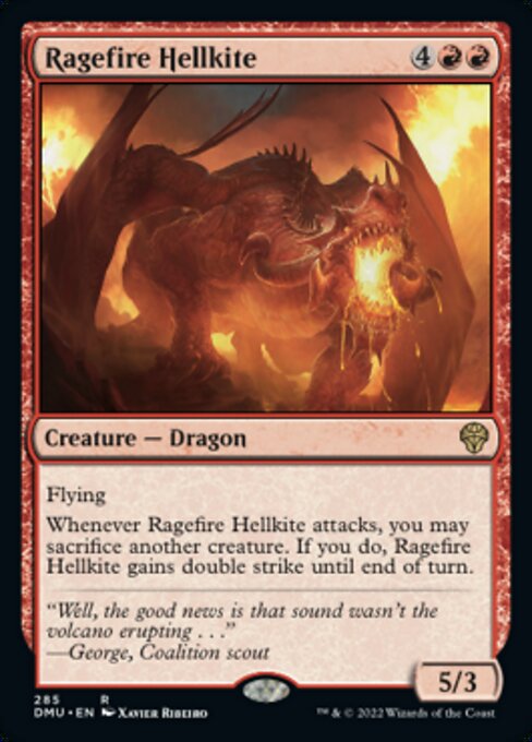 Ragefire Hellkite – Foil